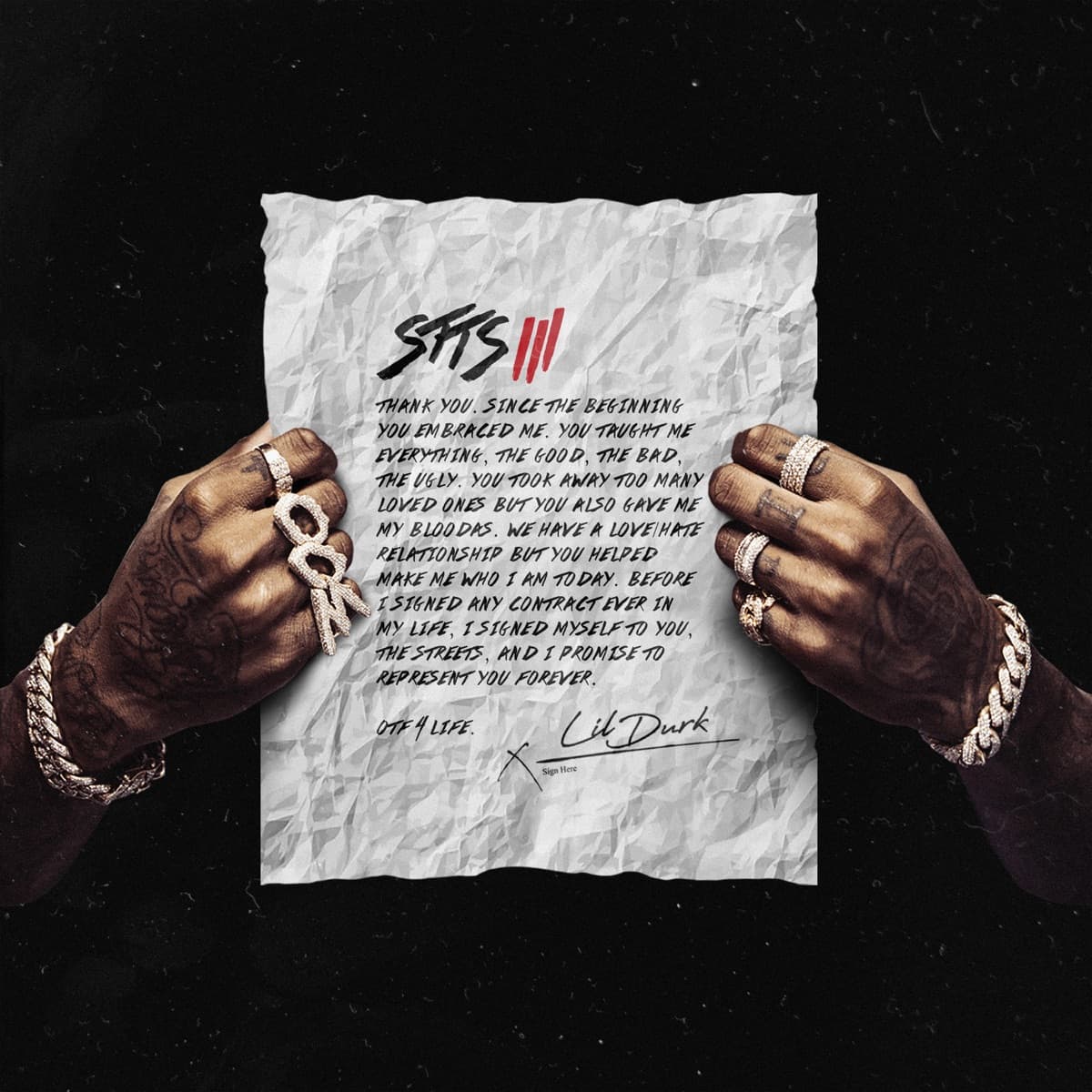 Signed to the Streets 3 artwork
