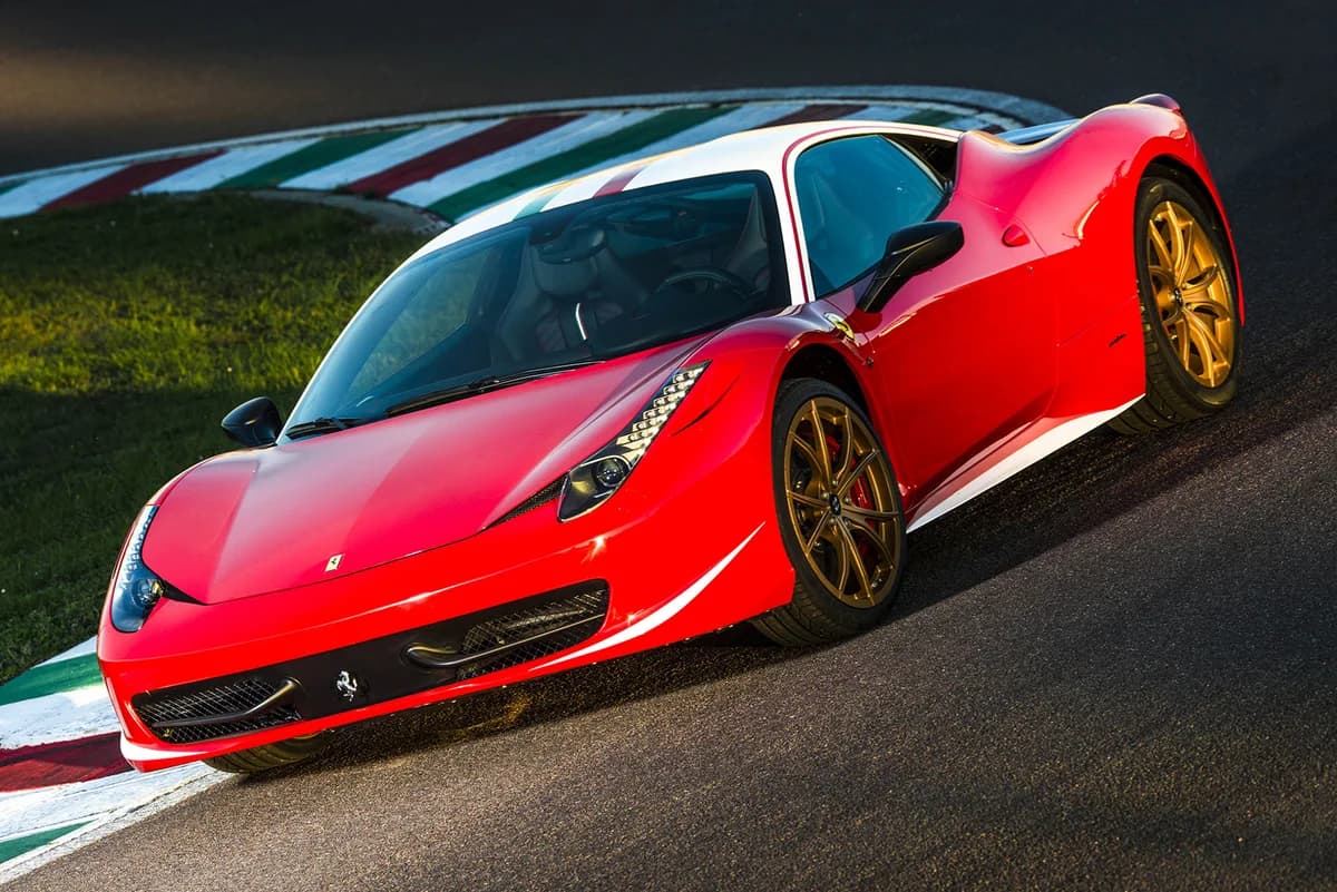 Ferrari 458 Italia artwork