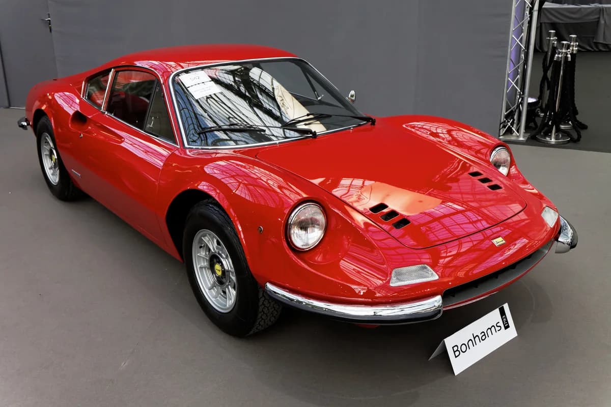 Ferrari Dino 246 GT artwork