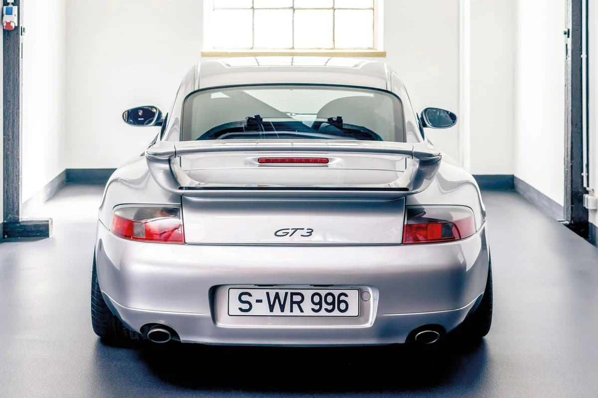 Porsche 911 GT3 (996) artwork