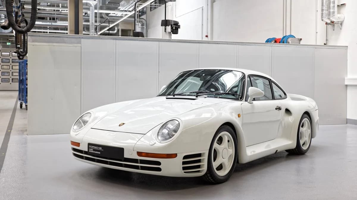 Porsche 959 artwork